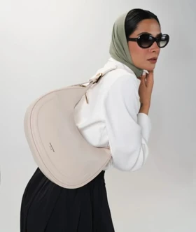 کیف دستی زنانه دیوید جونز DAVID JONES (سفید کرمی)