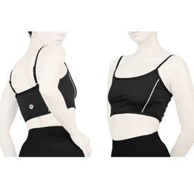 نیم‌تنه ورزشی زنانه لولولمون مدل 4H0298 مشکی