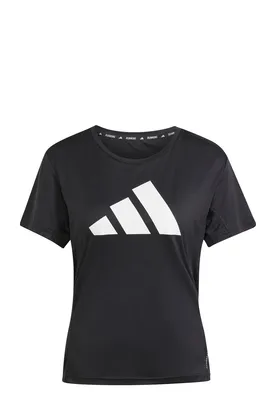 تیشرت زنانه آستین کوتاه مشکی RUN IT TEE