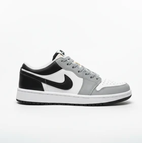 کفش کتانی نایک ایر جردن 1 لایت گری کد 295011