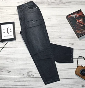 شلوار جین مام استایل سایزبزرگ کد 10159