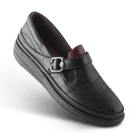 کفش روزمره زنانه چرم رادیس مدل FLORA کد 658-M.MC