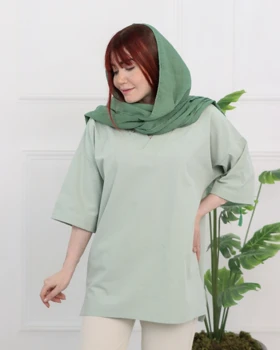 شومیز لینن بیسیک زنانه 0866