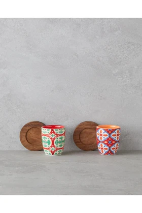 فنجان 4 نفره English Home مدل Sorrel Stoneware استون‌ور - چندرنگ