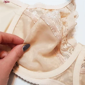 سوتین زنانه شاندرمن مدل Mahoni-N کرم کد 5080-2444-26