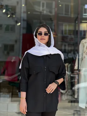 مانتو لینن شانتون کوک و دوک کد 436
