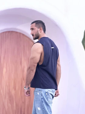 رکابی وست پدرو مراکشی سرمه ای