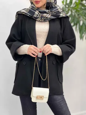 پالتو چهاردکمه یقه آرشال