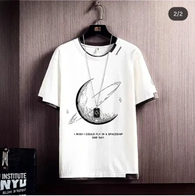 تیشرت نخ پنبه باکسی