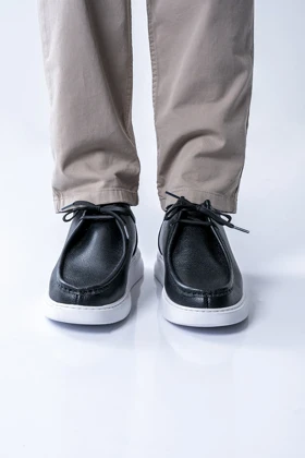 کفش کادیلاک چرم طبیعی بندی مردانه