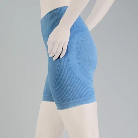 کشاله بند سیملس ورزشی زنانه مدل 4B0113 آبی روشن