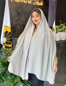 شال پلیسه وارداتی ماهک کد : L197B