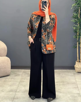 کت ژاکارد پروانه