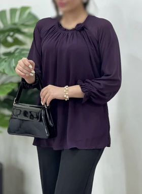 شومیز حریر مجلسی گل رز