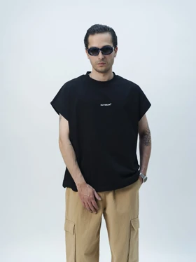 تاپ مدل بیسیک مشکی برند نات ور nutwear