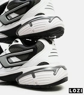 کفش کتانی مردانه سفید خاکستری DIESEL S-SERENDIPITY SPORT