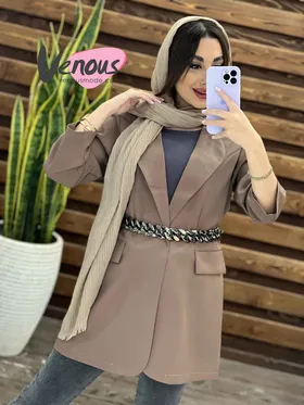 کت دویقه کمربند زنجیری