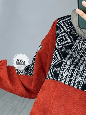 پیراهن مانتویی آتریسا