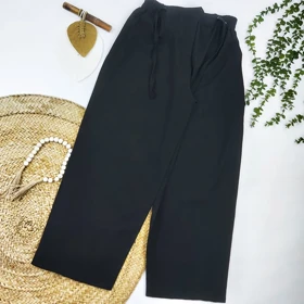 شلوار پارچه ای بگ زنانه