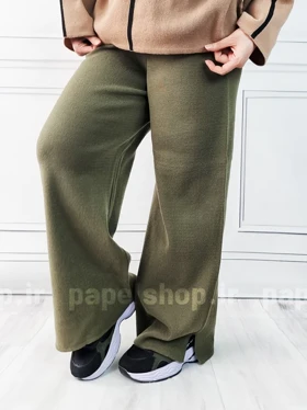 شلوار بگ کمرکش ریزبافت