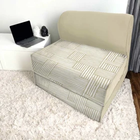 کاناپه تخت شو یک نفره خطی مینیمال مدل M1014