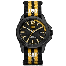 ساعت کارترپیلار بند برزنتی Cat YW.161.64.137