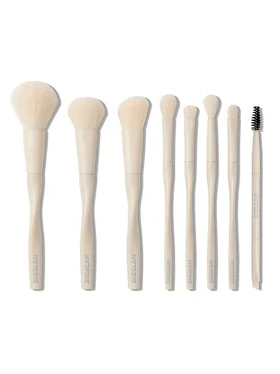 ست براش صورت و چشم مدل پرو کور شیگلم رنگ بژ sheglam Pro Core Brush Kit