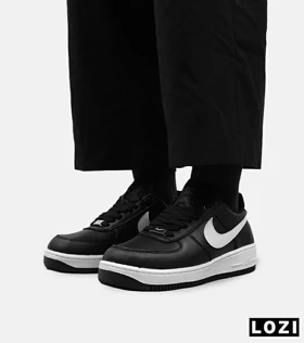 کفش مردانه و زنانه مشکی سفید NIKE AIR FORCE مدل 4875