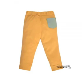 شلوار پسرانه نوزادی نیلی طرح ZOO