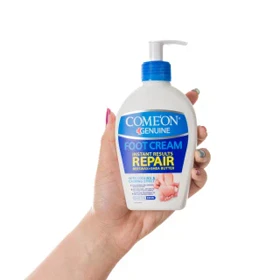 کرم رفع ترک پا کامان مناسب پوست خشک حجم 230 میلی‌لیتر