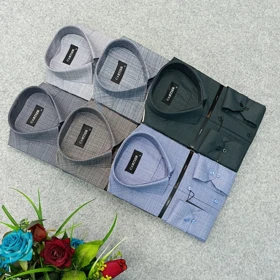 پیراهن استین بلند مردانه _ طرحدار و مجلسی قواره کلاسیک