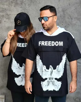 تیشرت کلاهدار FREEDOM