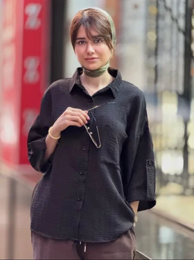 شومیز کنفی ترمه