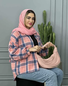 مانتو شومیز چهار خونه(41)کد3412
