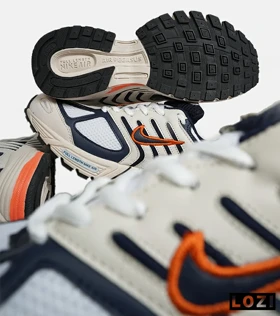 کفش کتانی مردانه و زنانه کرم سرمه ای NIKE Pegasus 2K5