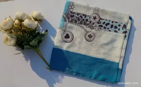 روسری نخی طرح زنجیر