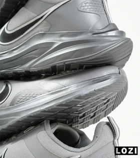 کفش کتانی خاکستری بزرگ پا نایک Nike air zoom pegasus38