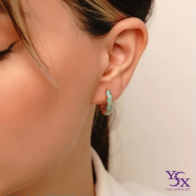 گوشواره مینا ظریف YSX (5 رنگ)