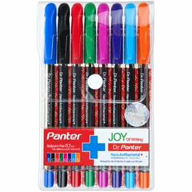 خودکار فوق روان آنتی باکتریال پنتر Panter مدل DP-105 نوک 0.7 میلی متر 8 عددی