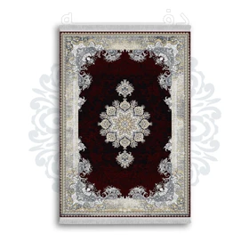 *جدید* فرشینه از جنس پارچه شانل مخمل ترک طرح فانتزی برند دفه کد 675