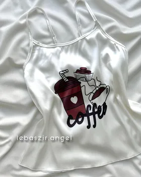 تاپ و شلوارک ساتن