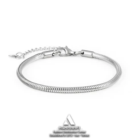 دستبند سیلور زنانه Snake Chain Bracelet S1