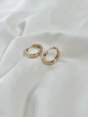گوشواره حلقه‌ای ساده