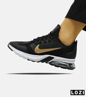 کفش کتانی مردانه و زنانه مشکی طلایی NIKE AIR 280