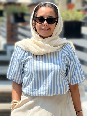 شومیز راه‌راه عروسکی