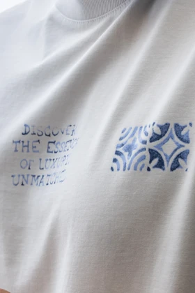 تیشرت آستین کوتاه چاپی مردانه