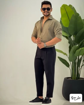 پیراهن مردانه استین بلند پلاس_کد4307