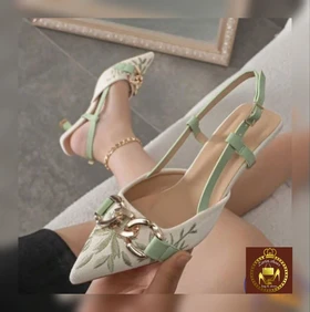 صندل مجلسی پشت‌باز زنانه سلن