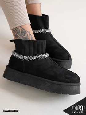 بوت وارداتی آگ جورابی لومانا - کد 2562