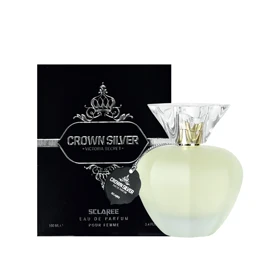 ادو پرفیوم زنانه اسکلاره مدل Crown Silver حجم 100 میلی لیتر - رایحه Victoria Secret